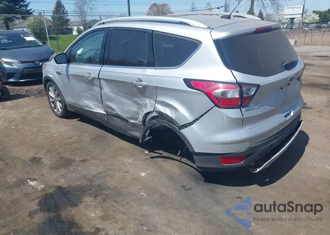 2017 Ford Escape Titanium from USA, damaged, VIN 1FMCU0JD4HUD83086